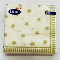 TOVAGLIOLI DUNI 24X24 3 VELI PZ.20 NATALE