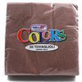 TOVAGLIOLI DOPLA 33X33 PZ.50 CHOCOLATE