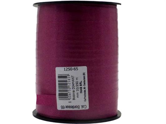 NASTRI SATINTONI 10MM 250 MT BORDEAUX 1250/65