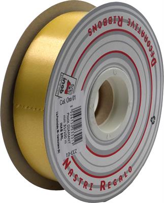 NASTRI SATINETTE MM.31 ORO 233/01