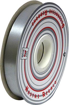 NASTRI SATINETTE MM.19 MT.100 ARGENTO 222/02