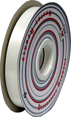 NASTRI SATINETTE MM.19 BIANCO 222/03