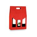 BOX PORTABOTTIGLIA PZ.3 ROSSO