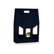 BOX PORTABOTTIGLIA PZ.3 BLU