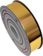 SATINETTE METALLIZZATE MM.31 X 100MT ORO 282/01