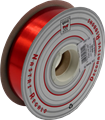 SATINETTE METALLIZZATE MM.31 X 100MT ROSSO 282/15