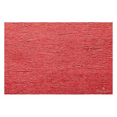 ROTOLI CRESPO METALLIZZATO GR.60 ROSSO BRILLANTE 403