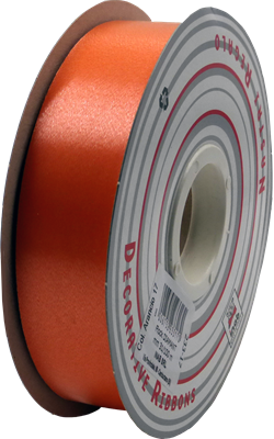 NASTRI SATINETTE MM.31 MT.100 ARANCIO 233S/17