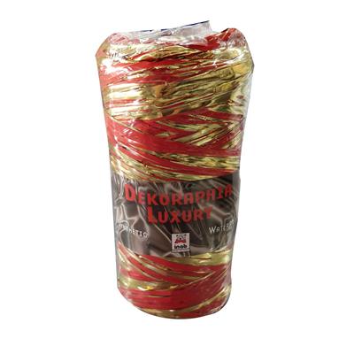 ROTOLI DEKORAPHIA LUXURY MT.100 ROSSO/ORO 10870/1501