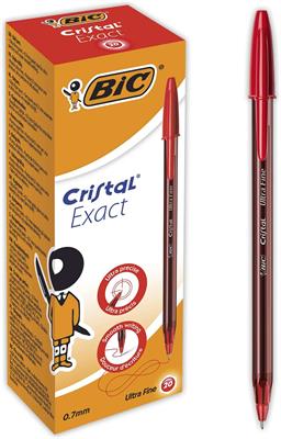 PENNE BIC CRISTAL EXACT ROSSE 992604