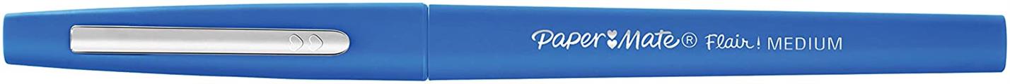 PAPER MATE PENNE FLAIR ORIGINAL BLU CONFEZIONE DA 5