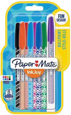 PAPER MATE INKJOY WRAP ASSORTITI CONFEZIONE 8