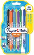 PAPER MATE PENNE INKJOY WRAP 100RT 8PENNE COL ASSORTITI