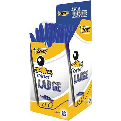 PENNE BIC CRISTAL 1.6 BLU 880656