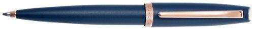 PENNE AURORA STYLE SFERA RESINA MATT BLU FINITURE ORO RO