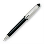 PENNA AURORA IPSLON SFERA CROMATA RESINA NERA B31-CP