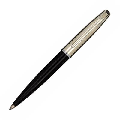 PENNE AURORA STYLE METAL SFERA NERO FIN ARGENTATE E37