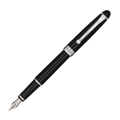 PENNE AURORA 88 STILO RESINA NERA FINITURE CROMATE 810-C