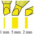 EVIDENZIATORI FABER GRIP 1543 GIALLO
