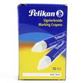 PASTELLI INDUSTRIALI PELIKAN 762 BIANCO PZ.12 701052
