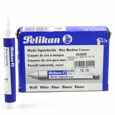 PASTELLI INDUSTRIALI PELIKAN 772 BIANCO PZ.12 701110