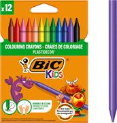 PASTELLI PLASTIDECOR 12 COLORI CERA 9457645