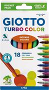PENNARELLI GIOTTO TURBO COLOR 18 COLORI F073400
