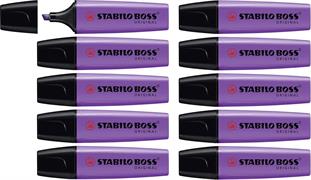 EVIDENZIATORI STABILO BOSS LAVANDA 70/55