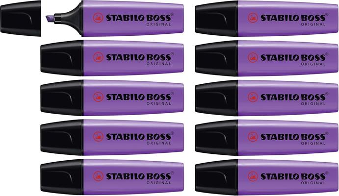 EVIDENZIATORI STABILO BOSS LAVANDA 70/55
