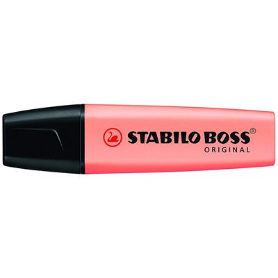 EVIDENZIATORI STABILO BOSS PASTEL ROSA PESCA 70/126