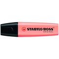 EVIDENZIATORI STABILO BOSS PASTEL ROSA PESCA 70/126