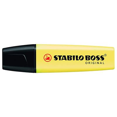 EVIDENZIATORI STABILO BOSS PASTEL BANANA 70/144