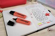 EVIDENZIATORI STABILO BOSS PASTEL MELLOW CORAL RED70/140