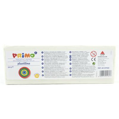 PLASTILINA PLASTICERA GR.550 PRIMO BIANCA 100