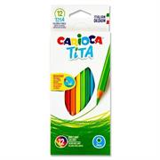 MATITE COLORATE CARIOCA TITA 12 42793