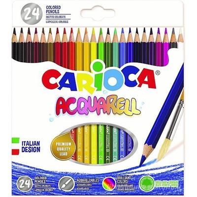 MATITE COLORATE CARIOCA ACQUAREL 24 42858