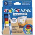 PENNARELLI CARIOCA ACRYLIC 5 COLORI 45280