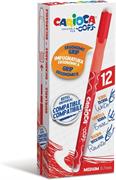 PENNE CANCELLABILI CARIOCA OOPS ROSSO 43039/03