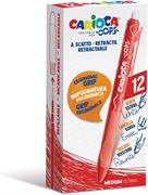 PENNE CANCELLABILI CARIOCA OOPS SCATTO ROSSO 43043/03