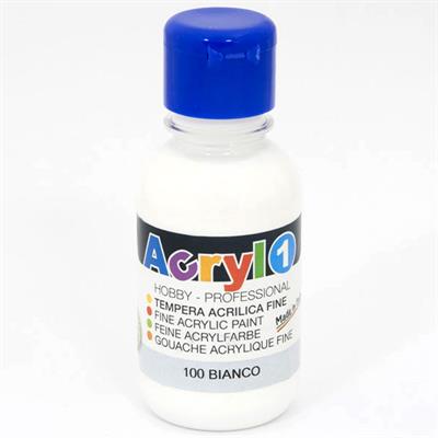 TEMPERA ACRILICA ML.125 PRIMO 100 BIANCO