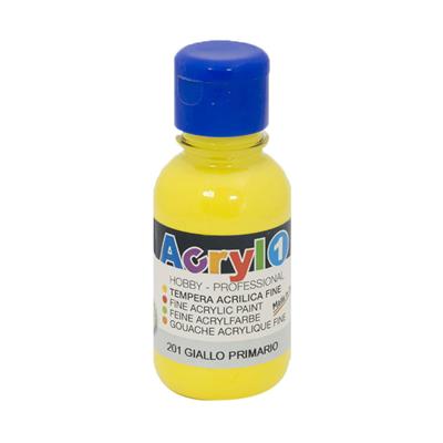 TEMPERA ACRILICA ML.125 201 GIALLO PRIMARIO