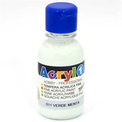 TEMPERA ACRILICA ML.125 PRIMO 611 VERDE MENTA