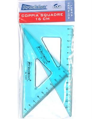 SQUADRE PLASTICA PRECISION COPPIA CM.16 INU2S15