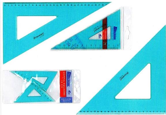 SQUADRE PLASTICA PRECISION CM.15 60  INU79121