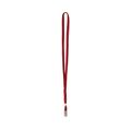 CORDONCINO PORTABADGE CM.49X1 ROSSO 31-093-R-B