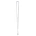 CORDONCINO PORTABADGE CM.45X1.5 BIANCO PZ.10 81009