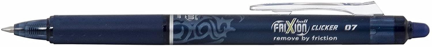 PENNE PILOT FRIXION CLICKER 0.7 BLU/NERO BLRT-FR7