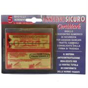 SIGILLO ADESIVO ASSEGNO SICURO CERTIMARK