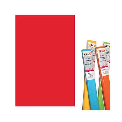 CARTA CRESPA 40GR ROTOLO 50X250 ROSSO NATALE 10713/06