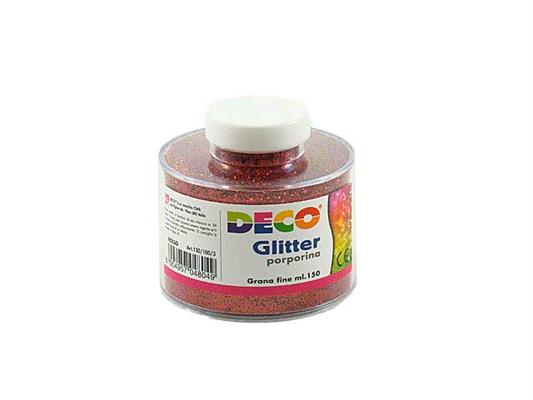 GLITTER BARATTOLO ML150 ROSSO 130/100/3